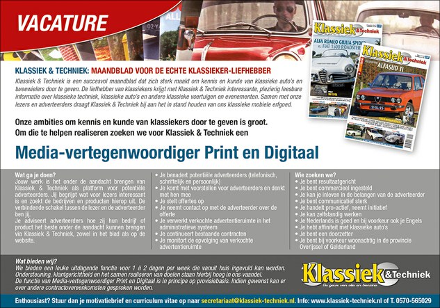 adv half 2018 vacature